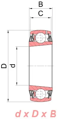 Autentyczny Łożysko samonastawne z otworem stożkowym UK.315.G2 SNR